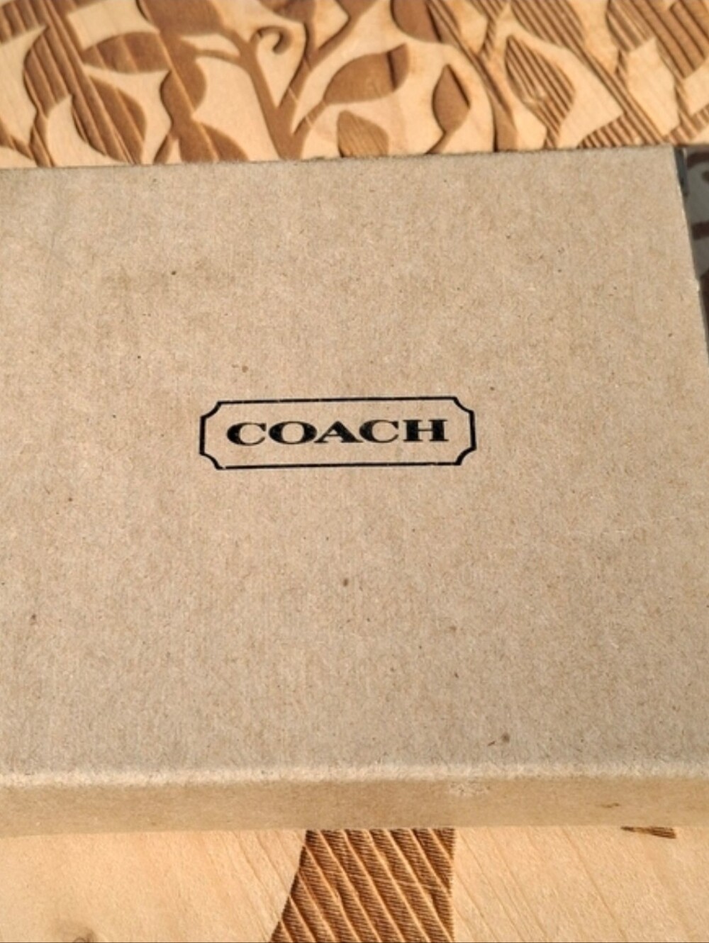 Rare New Vintage Coach Black Glove Tanned Leather Multi-Function Purse #7219 - Picture 10 of 13